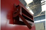 Шибер газохода к твердотопливному котлу 1.28 МВт