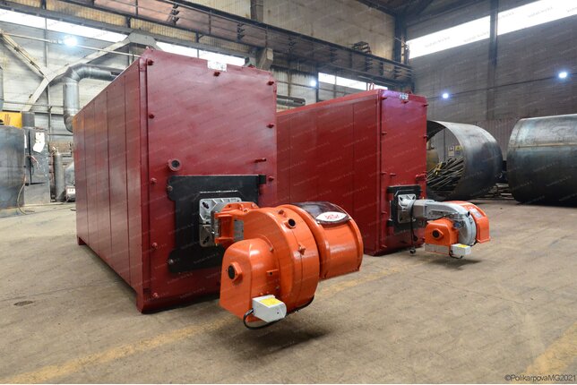 Газовый котел 2.2 МВт отопительный