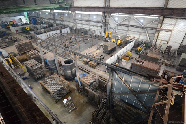 Производство котлов КВр-1.4 К