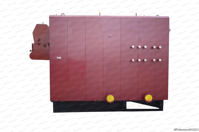 Твердотопливный котел 1.86 МВт с топкой ЗП РПК