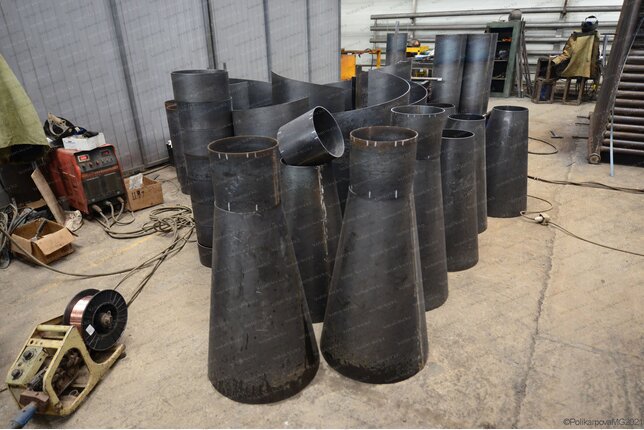 Изготовление промышленных циклонов ЦН 11 500 6УП